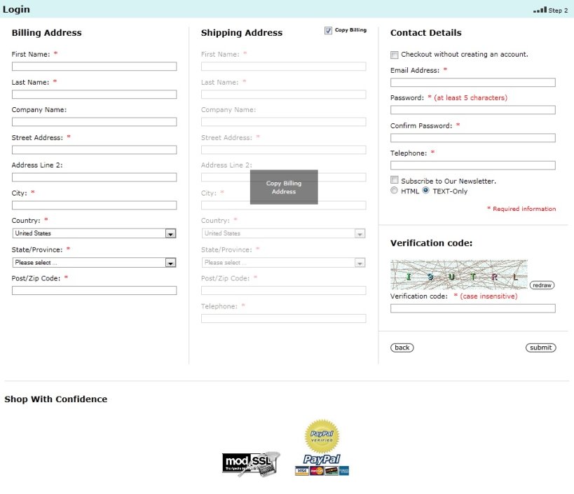 Fast and Easy Ajax Checkout for Zen Cart