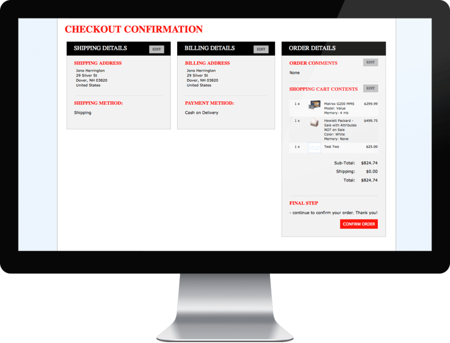 Fast and Easy Ajax Checkout for Zen Cart